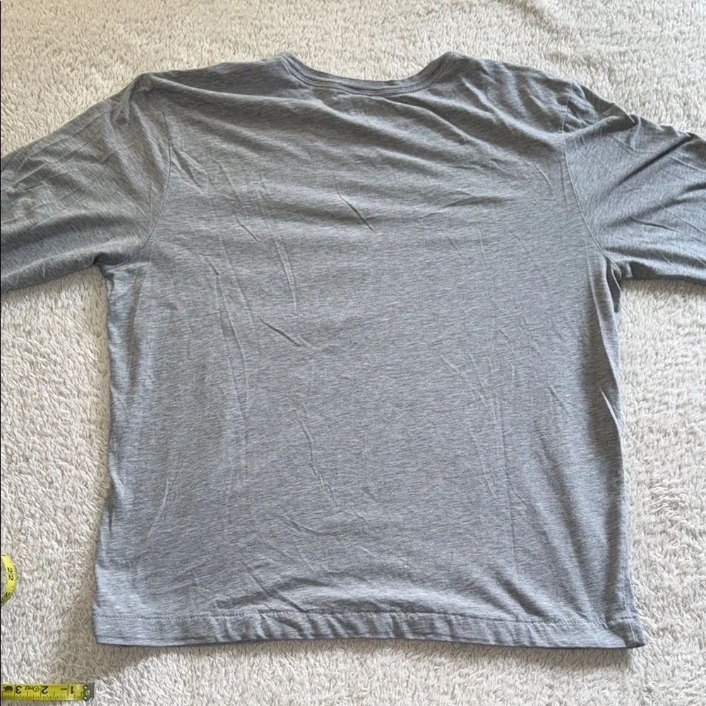 👕 EUC Nike Air Jordan Dri-FIT Long Sleeve Shirt – Gray, Size Large